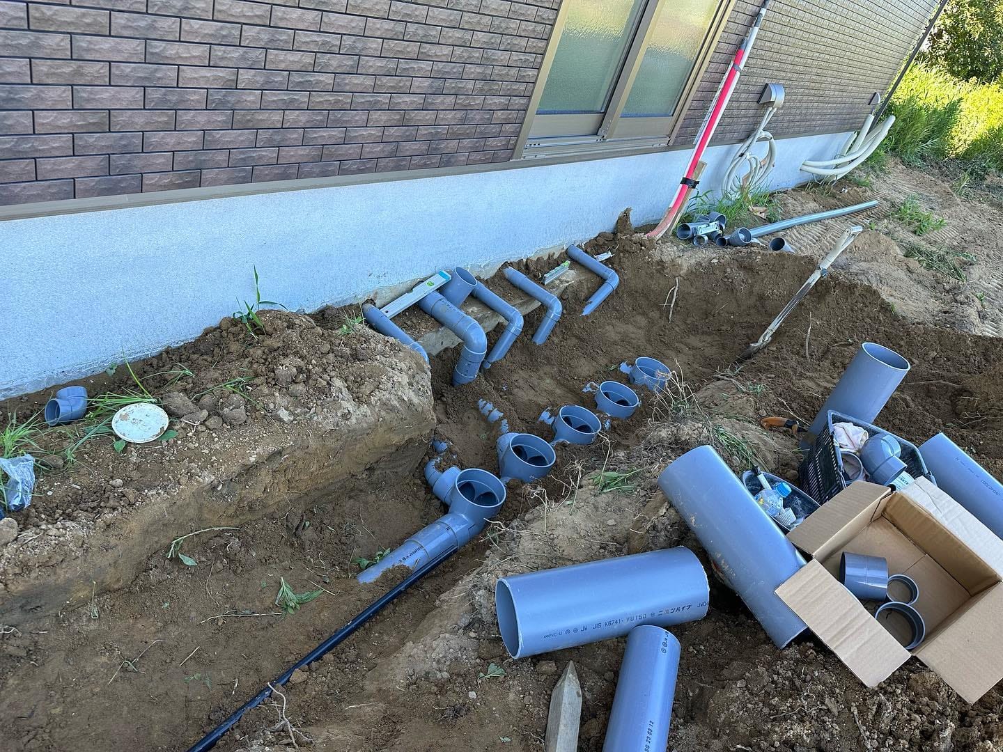 給排水衛生設備工事 施工例2